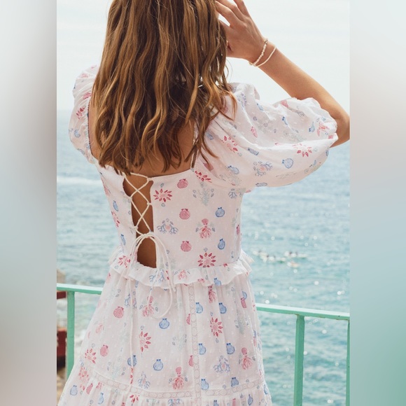 ✨BY MALINA✨Alessia dress in CAPRI CORALS BLUSH - Picture 2 of 5